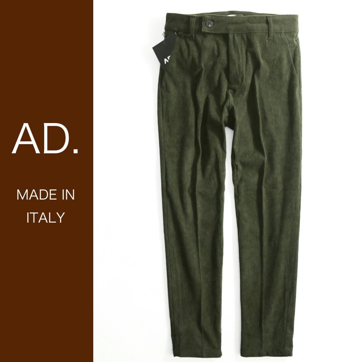 dt090●S●M●L●XL●選択可●ミラノの街着ブランド●25-26秋冬●超伸縮ウエスト●美脚コーデュロイパンツ拍卖