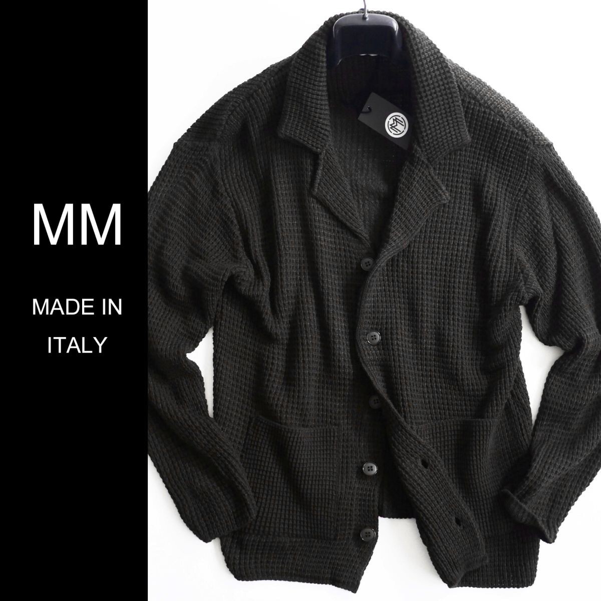 dt104●S●M●L●XL●選択可●ミラノの街着ブランド●25-26秋冬●コンフォータブル●ニットジャケット拍卖