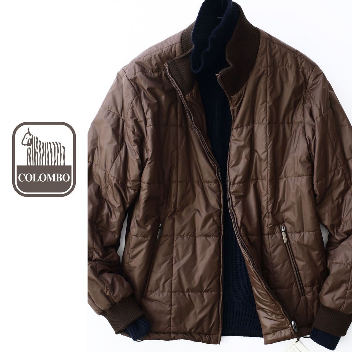 終了日午後6時迄ご入札●dr046●48●COLOMBOコロンボ●暖か中綿入り!●アウタージップブルゾン●リバーシブル拍卖