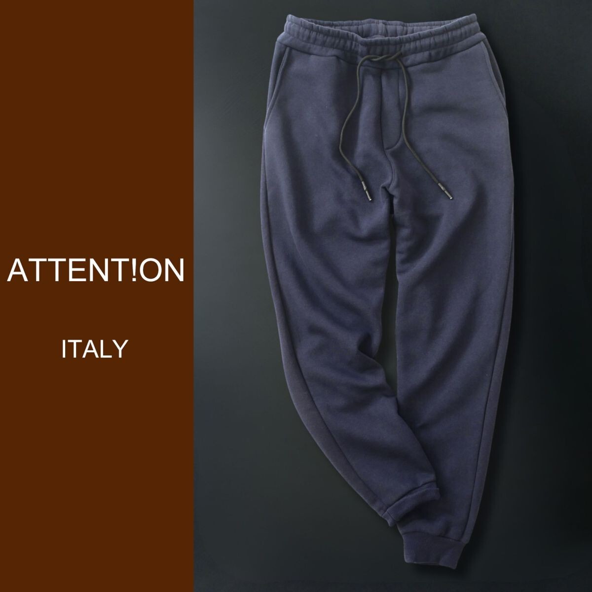 dn296●S●M●L●選択可●中部イタリアの街着ブランド●リッチコットン●大人のジョガーパンツ●拍卖