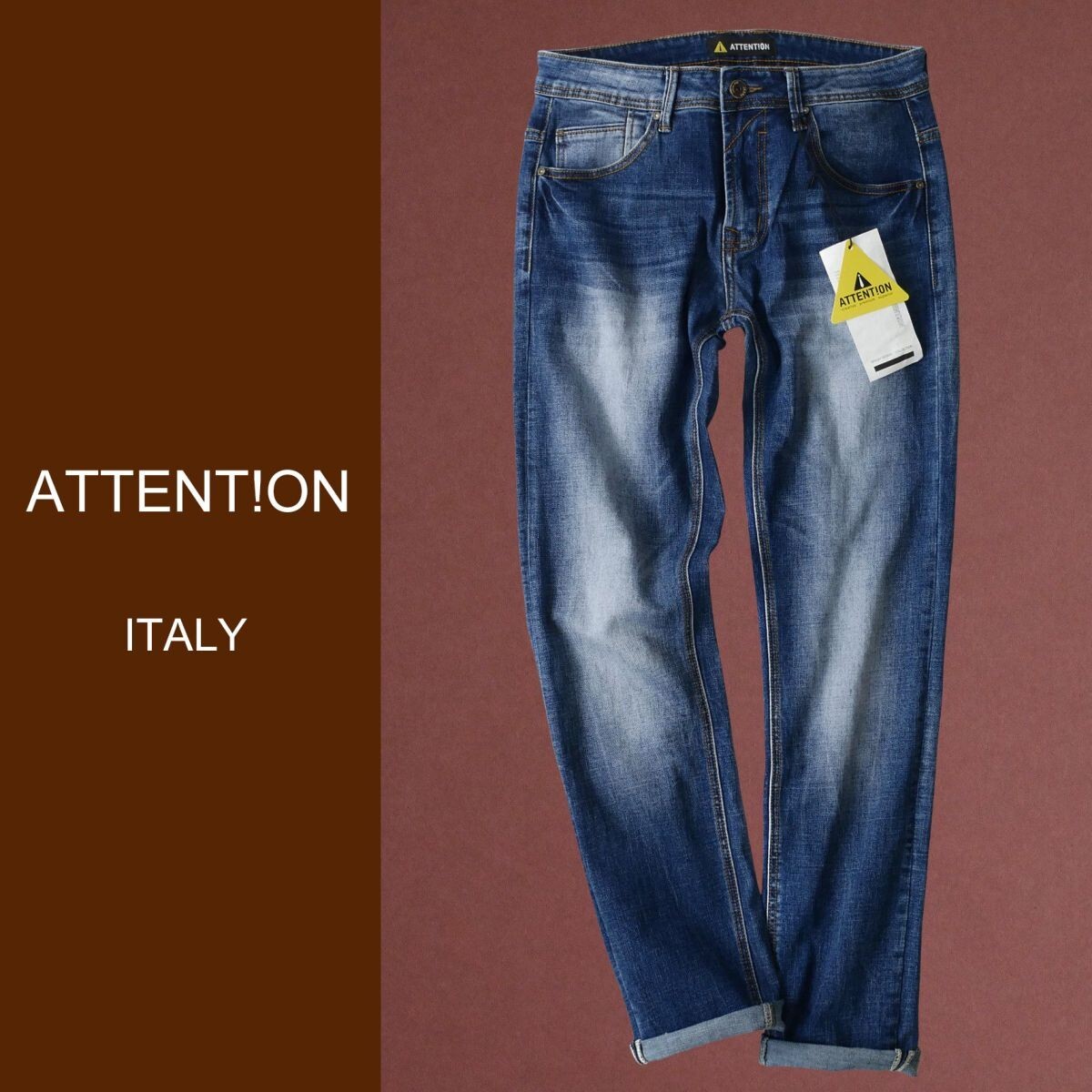 dp310●50●52●54●選択可●プレフォール●中部イタリアの街着ブランド●新作デニムパンツ●ジーンズ拍卖