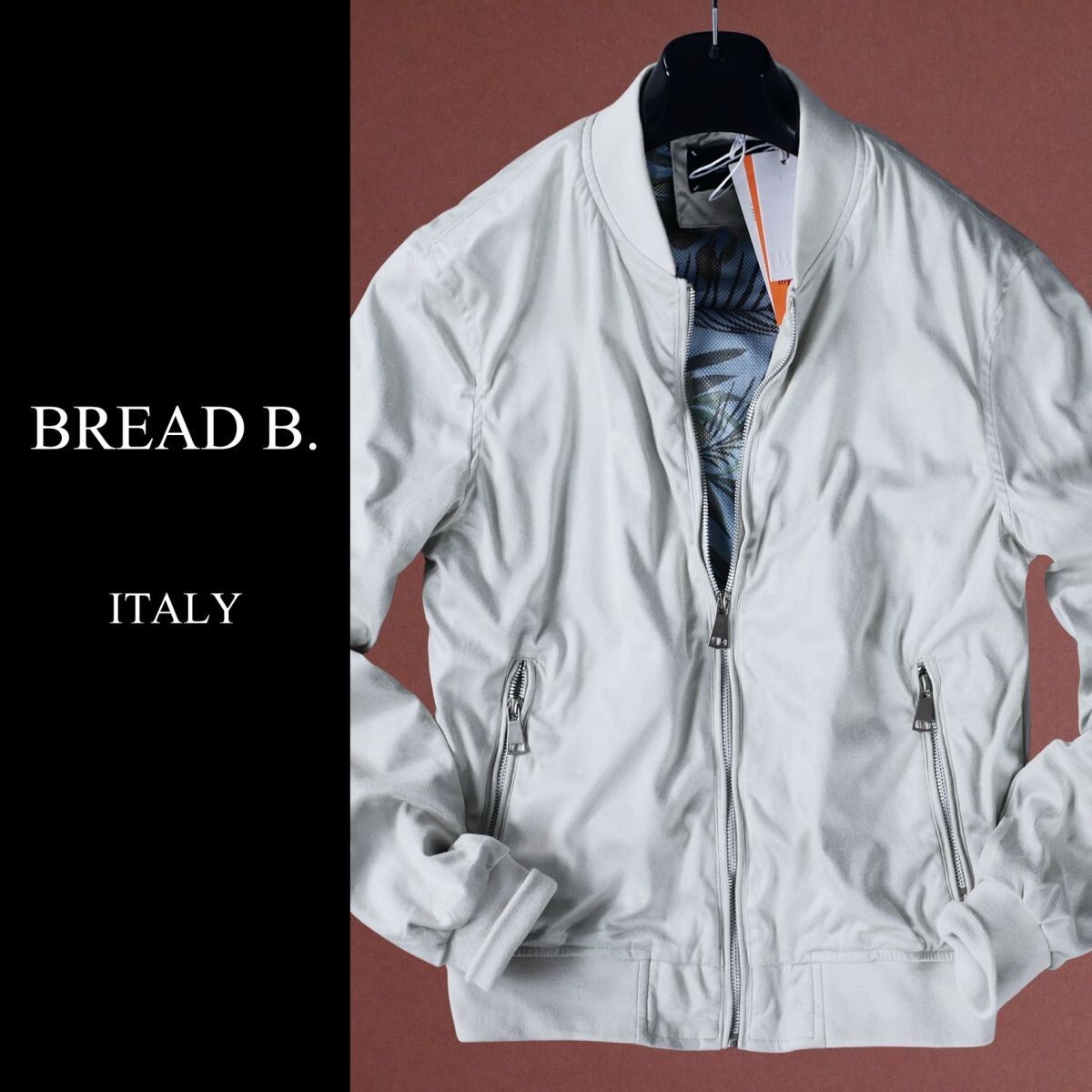 dp312●L●XXL●選択可●プレフォール●イタリア新街着ブランド●ブレッドB●ジップブルゾン拍卖