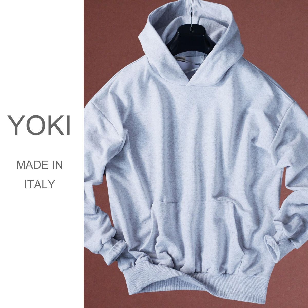 dp350●S●XL●プレフォール●選択可●コットン混●イタリア製●ドロップショルダーパーカー●拍卖