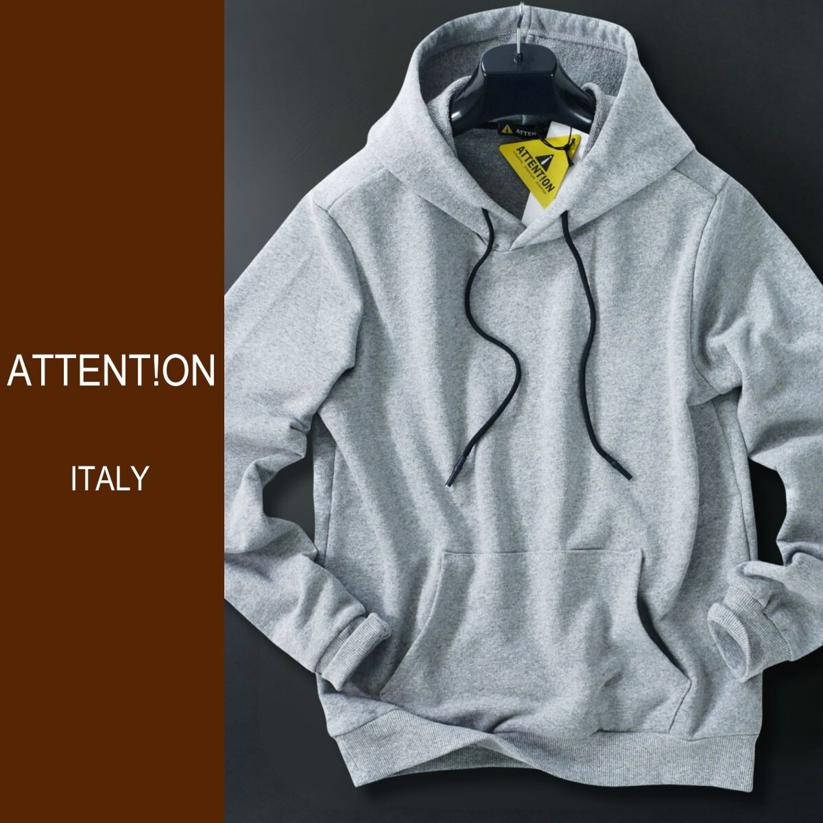 dp376●S●M●選択可●中部イタリアの街着ブランド●コットン100%デザインパーカー●拍卖