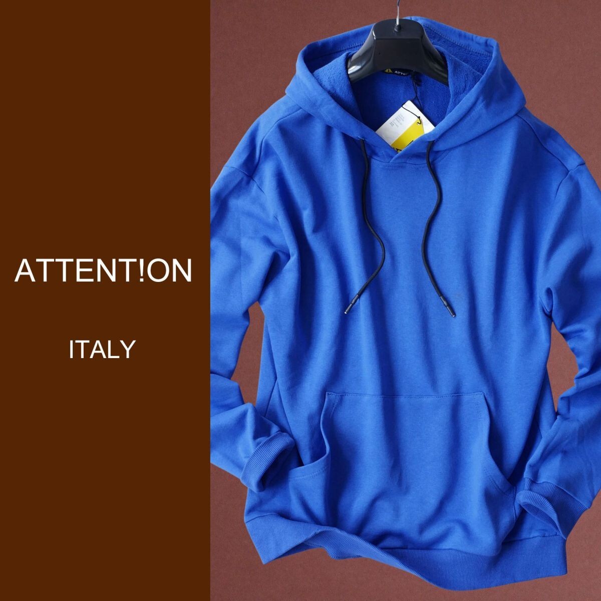 dp386●M●L●XL●選択可●中部イタリアの街着ブランド●コットン100%デザインパーカー●拍卖