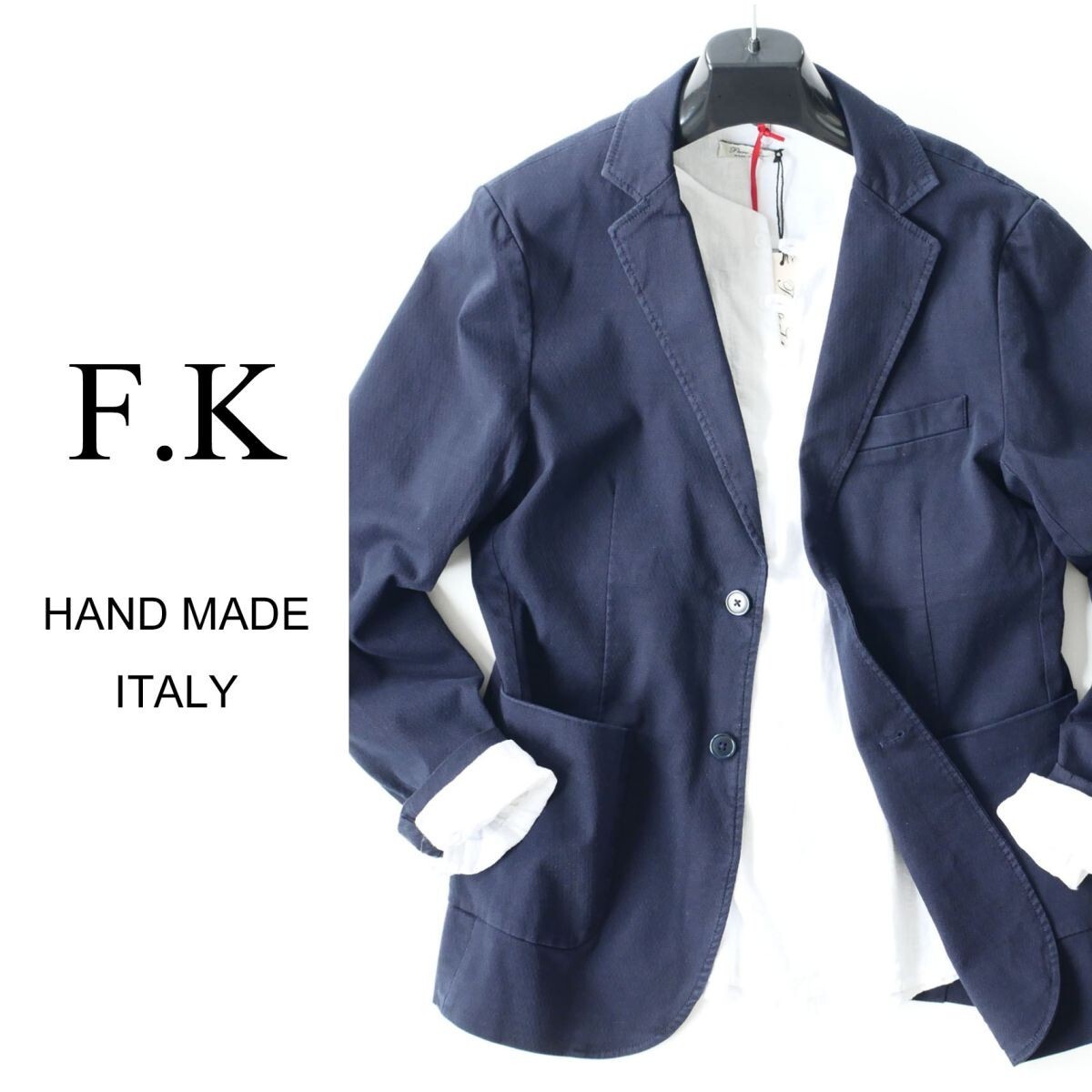 dp405●XL●選択可●フィレンツェの街着ブランド●コットンジャケット●イタリア製●メンズ拍卖