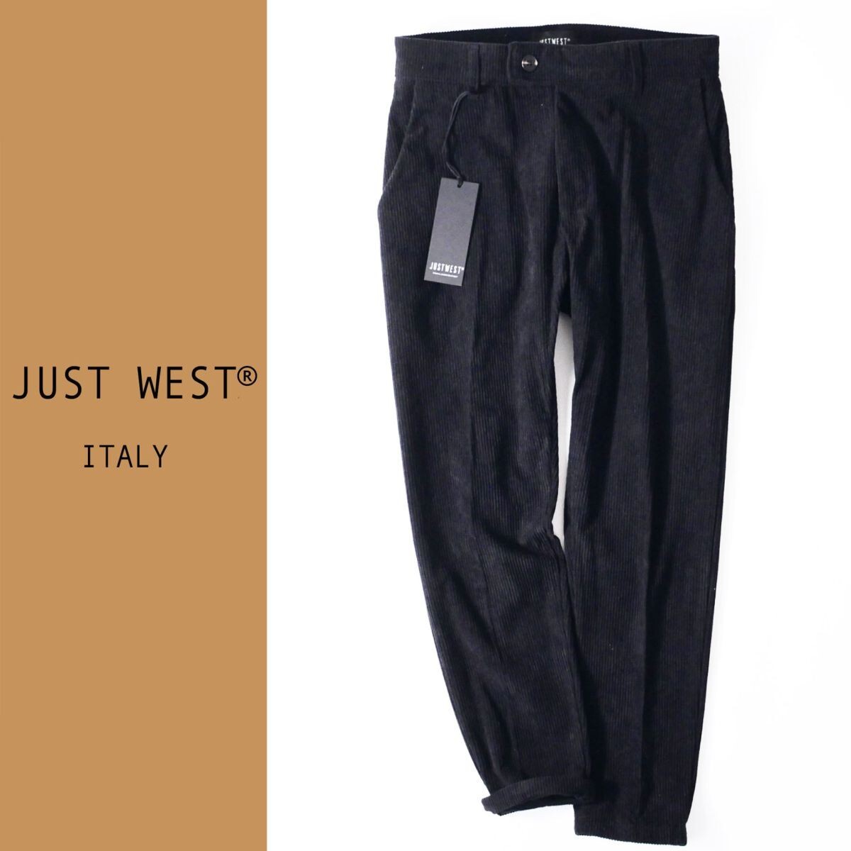 dr125●L●秋冬コレクション●暖か●ベルテッドテーパードパンツ●メンズ拍卖