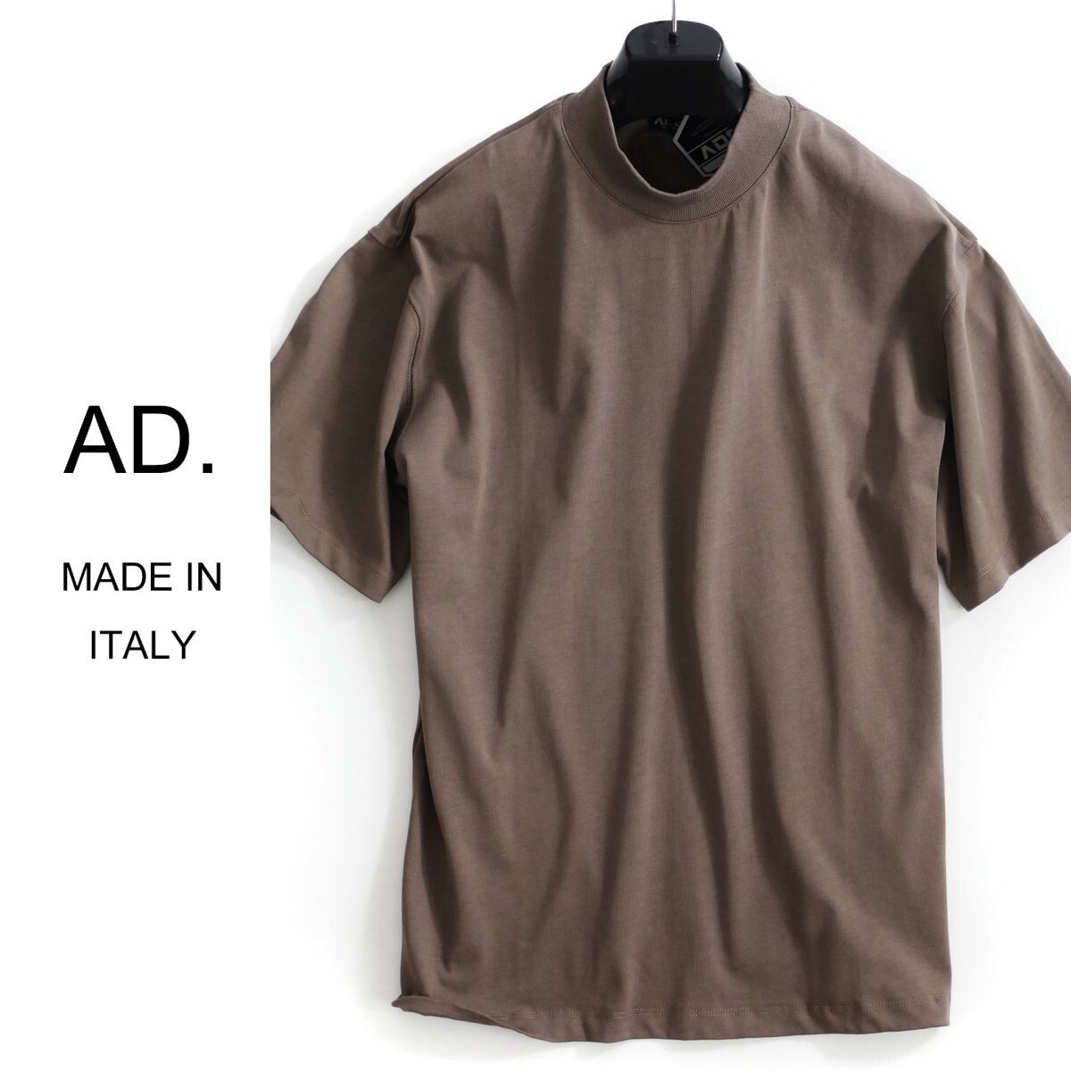 dr402●M●L●選択可●プレフォール●ミラノの街着ブランド●AD.メイドインイタリー●新設計●ドロップショルダー半袖カットソー拍卖