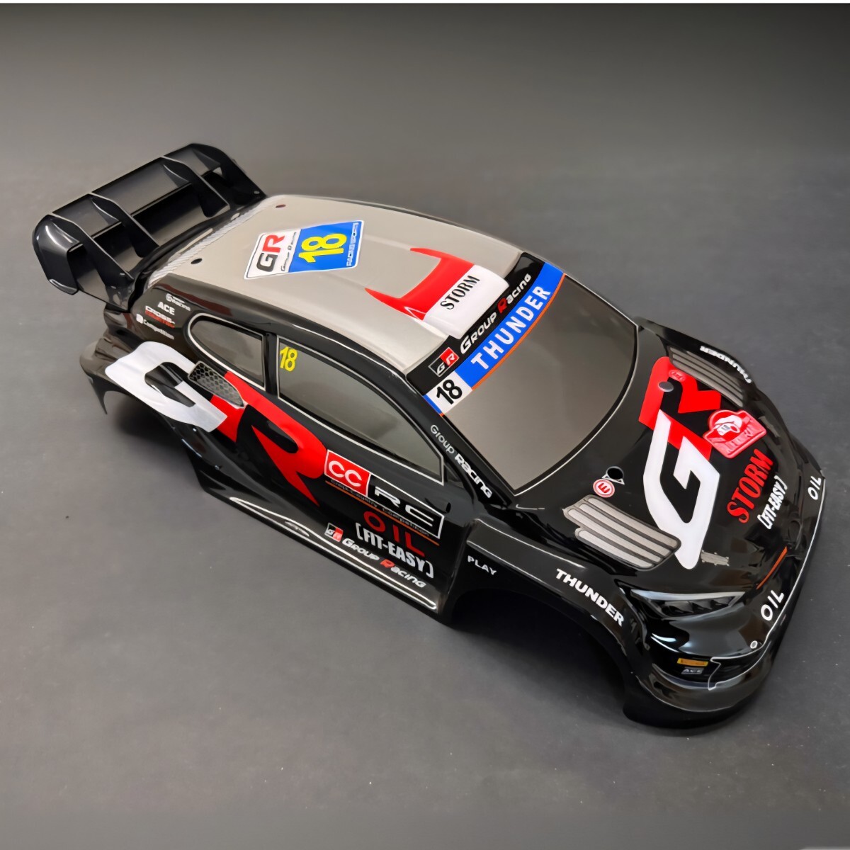 ●即決価格●送料無料●黒色● ラリー ボディ ラジコン TT01 TT02 ta05 ta06 ta07 ドリフト tb03 tb04 tb05 bt01ヤリス タミヤ シャーシ拍卖