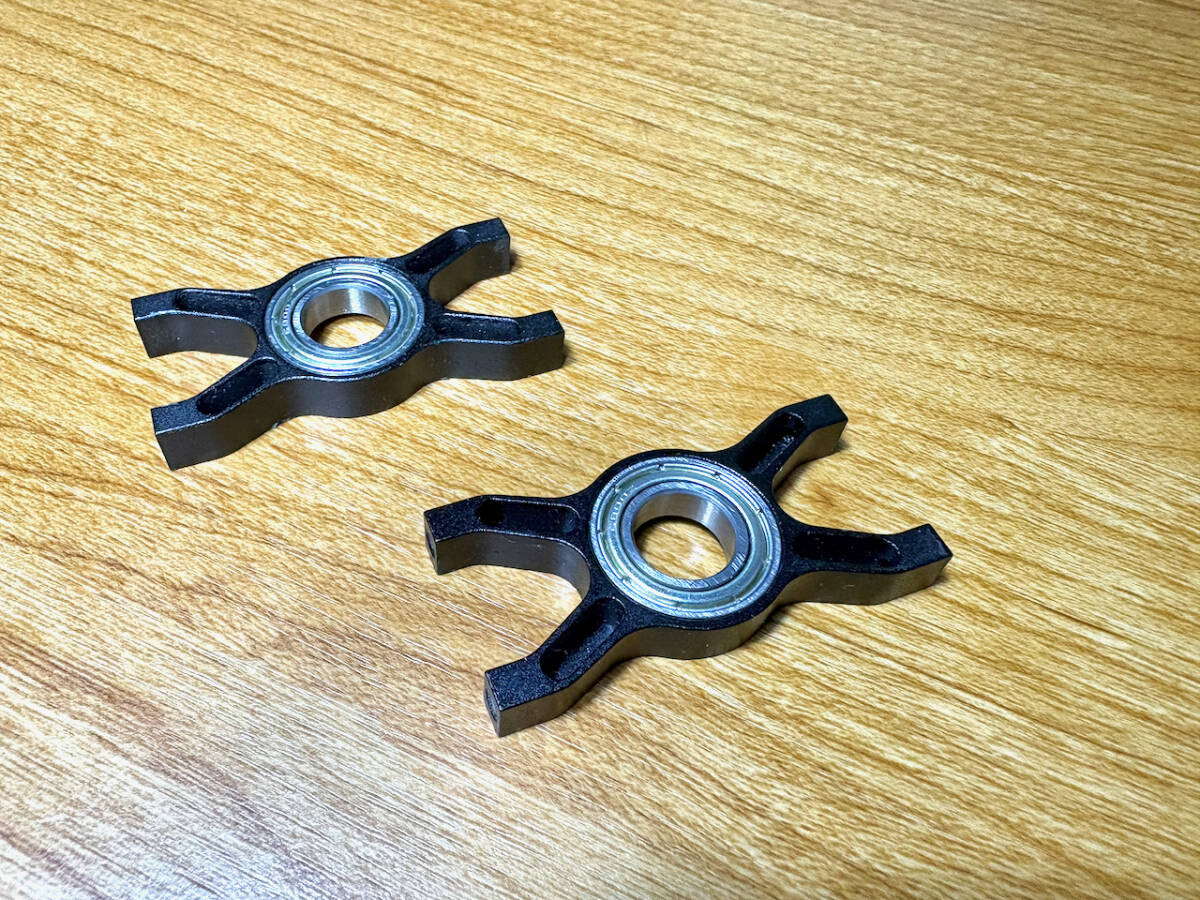 ラジコンへリ JRPROPO E6-550 マストBrg ケース(ベアリング新品交換済み)2個セット 送料全国一律180円拍卖