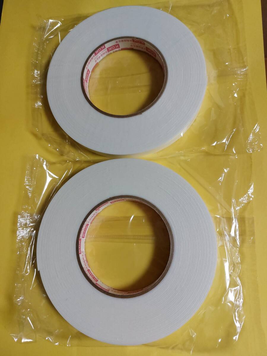 即決!【送料込み】No.8470 両面テープ 業務用強力タイプ(キッチンパネル対応品) 2個セット 拍卖