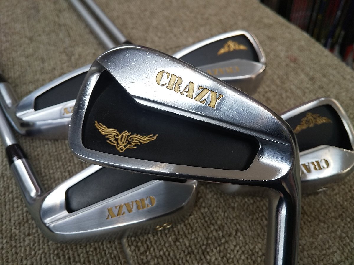 【◇訳有超特価/お値打ち美品】◆CRAZY/クレイジー◇HIBIKI アイアン/5本セット【◆Arrow Iron(SR)】*MP@1*S*555拍卖