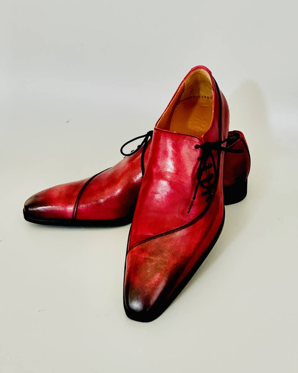 Minark「サイドレースシューズ(SIZE: 7、COLOR: BURGUNDY)」(未使用品)拍卖