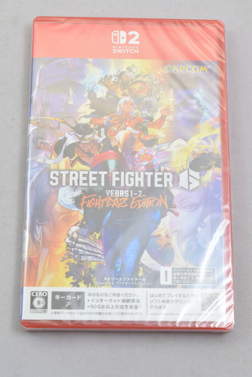 20_MK 7C1) Nintendo Switch2 ニンテンドースイッチ2用ソフト ストリートファイター6 Years 1-2 ファイターズエディション拍卖