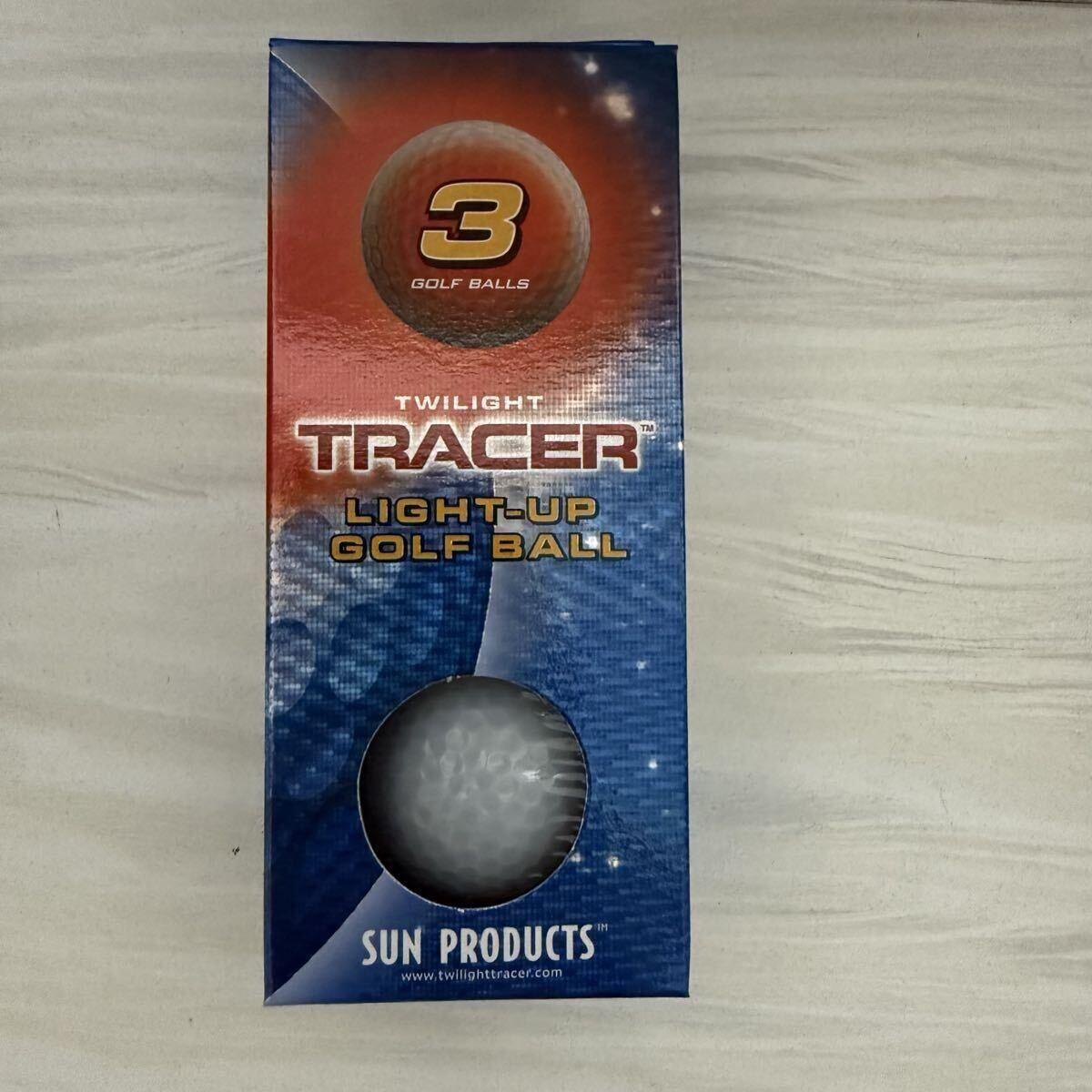 トワイライトトレーサー 光るゴルフボール 3球セット 未開封 未使用品 拍卖