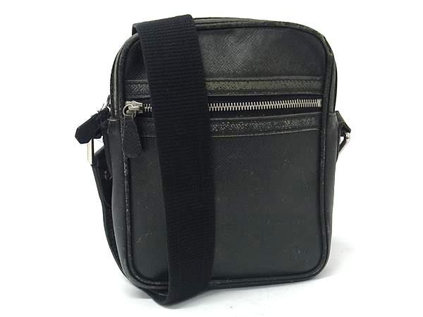 1円 LOUIS VUITTON ルイヴィトン M32462 タイガ ディミトリ クロスボディ ショルダーバッグ 斜め掛け アルドワーズ ブラック系 FP8479拍卖