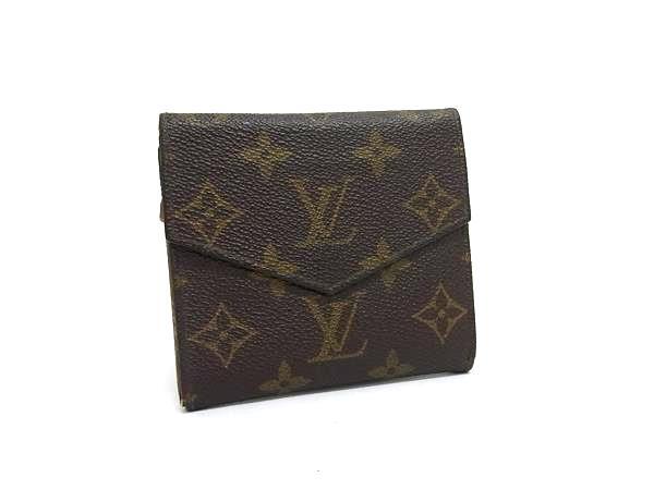 1円 LOUIS VUITTON ルイヴィトン M61660 モノグラム ポルトモネビエ カルトクレディ 三つ折り 財布 ウォレット ブラウン系 DB3173拍卖