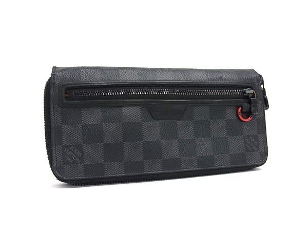 1円 LOUIS VUITTON ルイヴィトン N60355 ダミエグラフィット ユーティリティ ジッピーウォレット ラウンドファスナー 長財布 FS6270拍卖