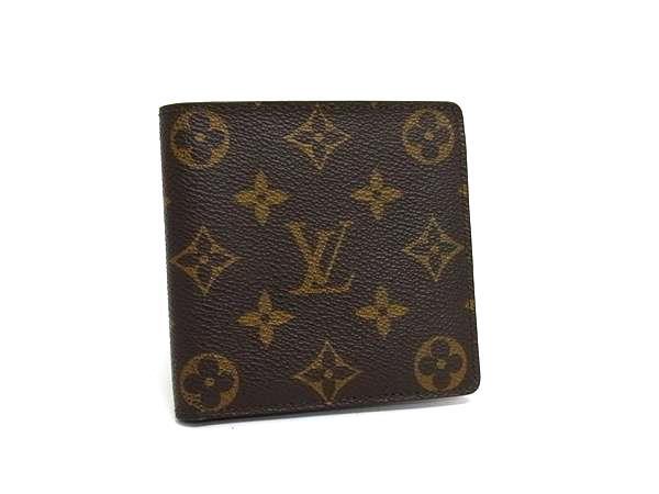 1円 LOUIS VUITTON ルイヴィトン M61665 モノグラム ポルトビエ カルトクレディモネ 二つ折り 財布 ウォレット ブラウン系 FS6017拍卖
