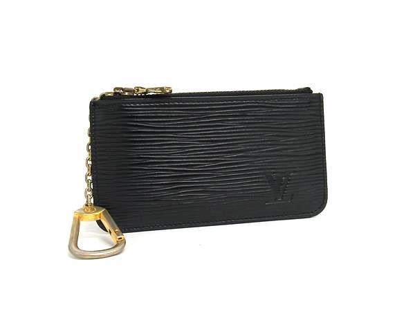 1円 LOUIS VUITTON ルイヴィトン M63802 エピ マルティエ刻印 ポシェットクレ コインケース コインパース 小銭入れ ブラック系 FS5765拍卖