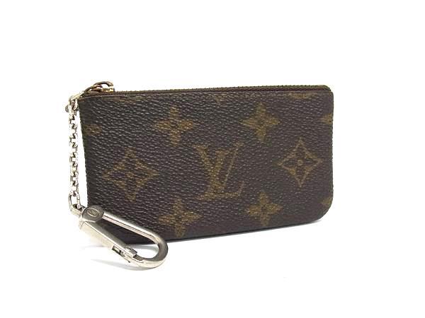 1円 LOUIS VUITTON ルイヴィトン M62650 モノグラム ポシェット クレ コインケース コインパース 小銭入れ ブラウン系 FS6008拍卖
