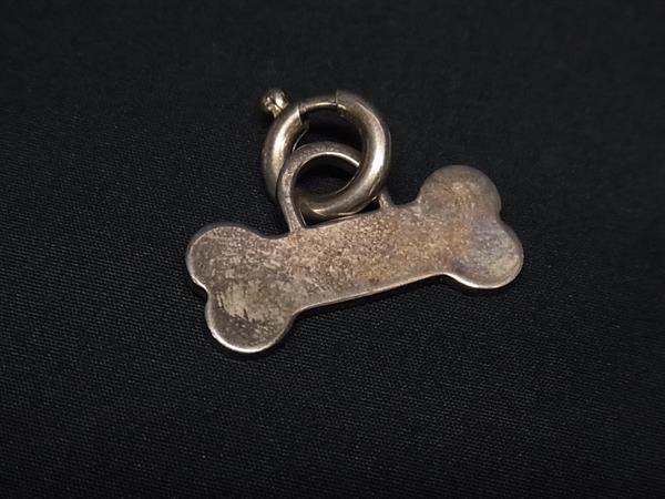 1円 TIFFANY&Co ティファニー ドッグボーン SV925 骨 キーホルダー チャーム レディース シルバー系 GB2075拍卖