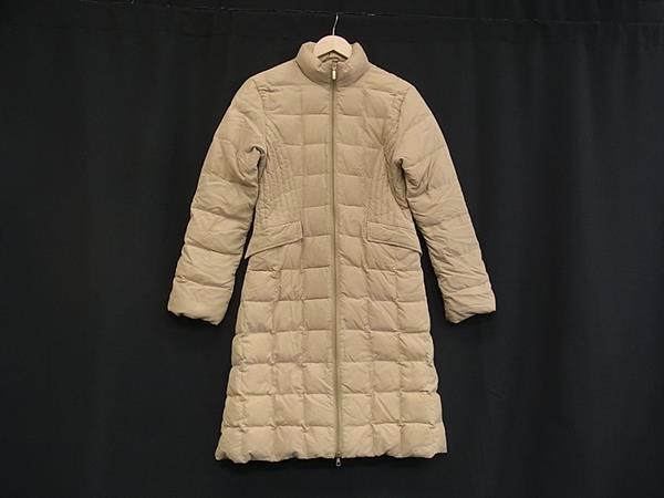 1円 ■美品■ MONCLER モンクレール ポリアミド✕ポリエステル ダウンジャケット アウター 上着 洋服 レディース ベージュ系 FE9229拍卖
