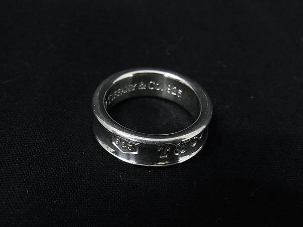 1円 ■美品■ TIFFANY&Co ティファニー 1837 SV925 リング 指輪 アクセサリー 約15号 レディース シルバー系 FP6895拍卖