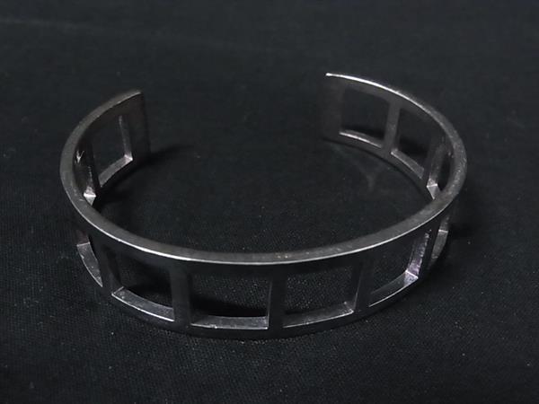 1円 GUCCI グッチ SV925 ブレスレット バングル アクセサリー メンズ レディース シルバー系 FS6251拍卖
