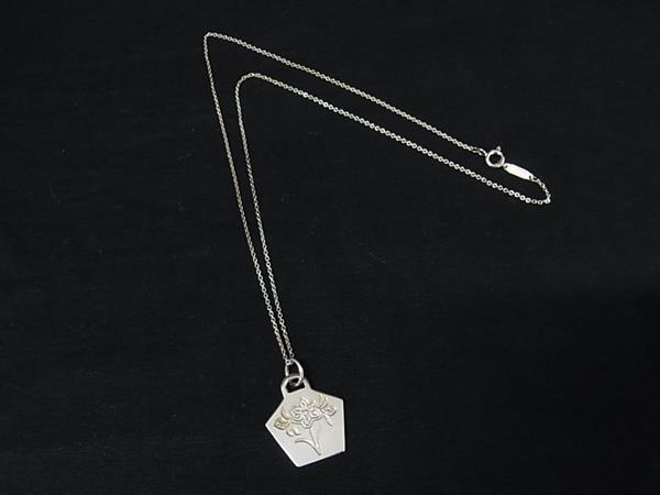 1円 TIFFANY&Co ティファニー 名古屋ウィメンズマラソン 2021 SV925 アマリリス ネックレス ペンダント アクセサリー シルバー系 FS4589拍卖