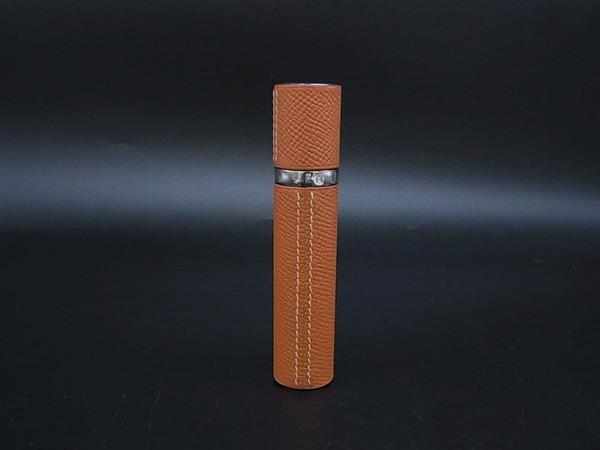 ■美品■ HERMES エルメス レフィラブル ヴォーエプソン アトマイザー フレグランスケース 香水 ナイルの庭 オードトワレ 10ml DD9294拍卖