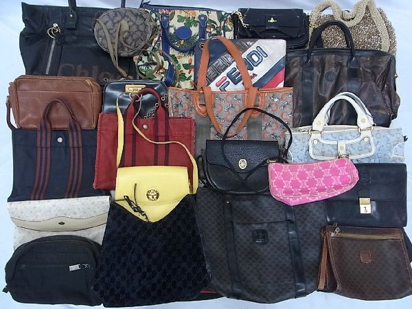 1円 ■美品〜■ セリーヌ グッチ ディオール エルメス 等 ハンドバッグ トート ショルダーバッグ 等 100点以上 大量 まとめ売り DB2793拍卖