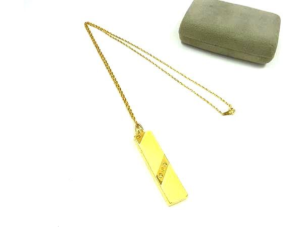 ■美品■ SHARP シャープ CT-411 クォーツ ペンダントウォッチ デジタルウォッチ ネックレス アクセサリー ゴールド系 DK7370拍卖