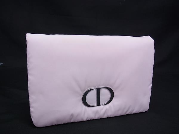 ■美品■ ChristianDior クリスチャンディオール ポリエステル ポーチ マルチケース 小物入れ レディース ピンク系 DK6560拍卖