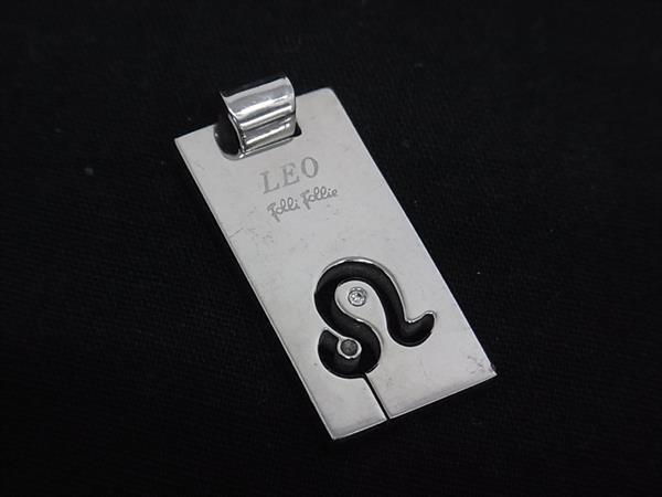 Folli Follie フォリフォリ LEO 獅子座 星座 ネックレストップ ペンダントトップ アクセサリー メンズ レディース シルバー系 DK2961拍卖
