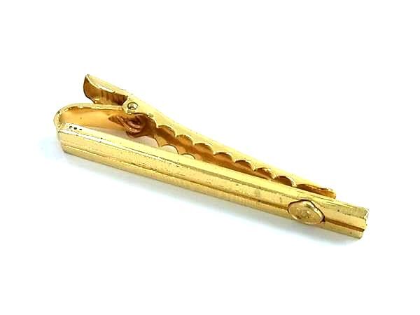 ■美品■ ChristianDior クリスチャンディオール ヴィンテージ タイタック ネクタイピン アクセサリー メンズ ゴールド系 DK8474拍卖