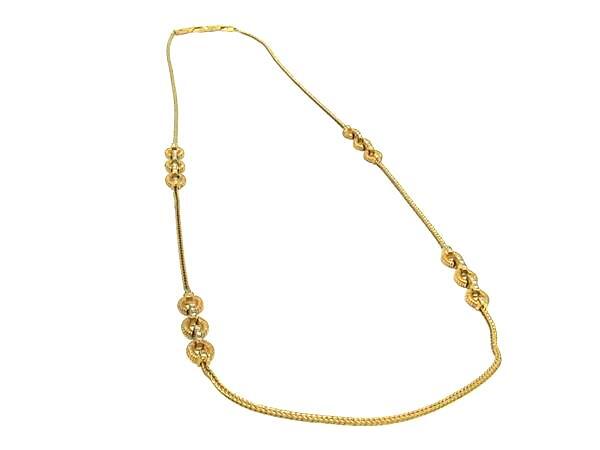 NINA RICCI ニナリッチ ラインストーン ロング ネックレス アクセサリー レディース ゴールド系 DK4288拍卖