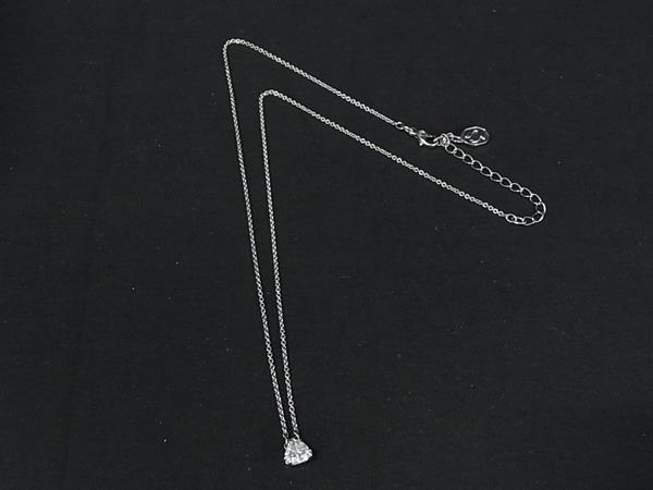 ■美品■ SWAROVSKI スワロフスキー クリスタル SV925 ネックレス ペンダント アクセサリー レディース シルバー系 DK3016拍卖