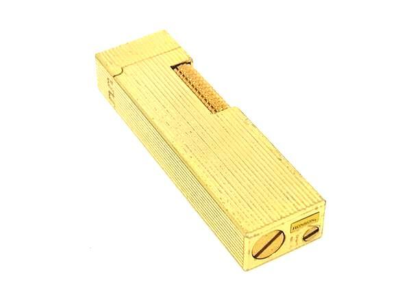 ■美品■ RONSON ロンソン 高級ガスライター ローラーガスライター 喫煙グッズ 喫煙具 メンズ レディース ゴールド系 DK3789拍卖