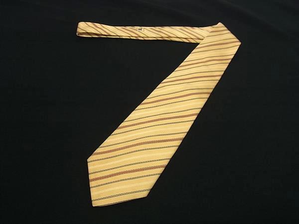 ■美品■ BURBERRY バーバリー シルク100% ネクタイ メンズ 紳士 ベージュ系×レッド系×ネイビー系 DK6383拍卖