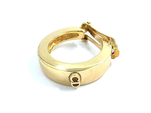 ChristianDior クリスチャンディオール ヴィンテージ 片耳のみ クリップ式 イヤリング アクセサリー レディース ゴールド系 DK7982拍卖
