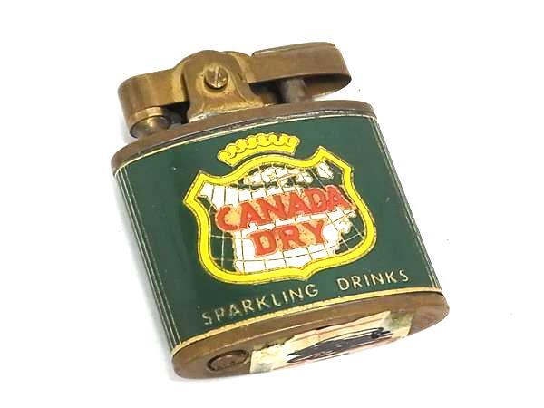 CANADA DRY カナダドライ ハンマー式 高級ガスライター 喫煙グッズ 喫煙具 メンズ レディース グリーン系 DK6733拍卖