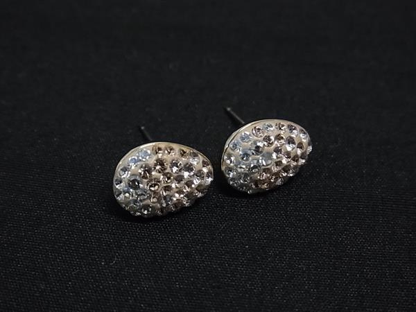 ■美品■ SWAROVSKI スワロフスキー カラーストーン ピアス アクセサリー レディース ゴールド系 DK3442拍卖