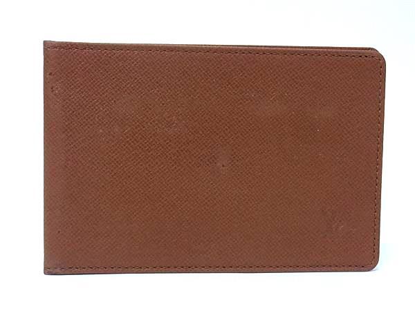 ■美品■ LOUIS VUITTON ルイヴィトン パスケース カードケース カード入れ 定期入れ メンズ レディース ブラウン系 DD9290拍卖