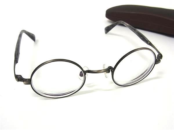 1円 ■極美品■ John Lennon ジョン・レノン 43□24-147 JL-1117 度入り メガネ 眼鏡 メンズ レディース グレー系 FU5836拍卖