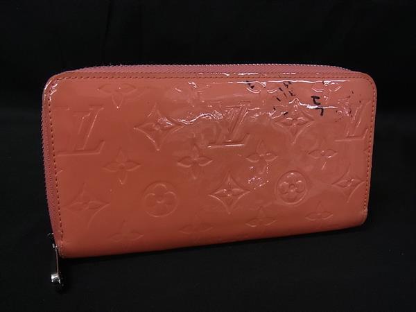 1円 LOUIS VUITTON ルイヴィトン M61562 モノグラムヴェルニ ジッピーウォレット ラウンドファスナー 長財布 ウォレット ピンク系 FN7886拍卖