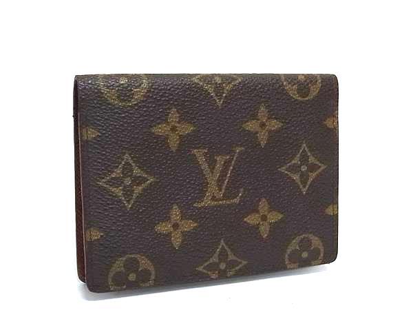 1円 LOUIS VUITTON ルイヴィトン M60530 モノグラム ジャポンサンガプール カードケース カード入れ パスケース ブラウン系 FN7836拍卖