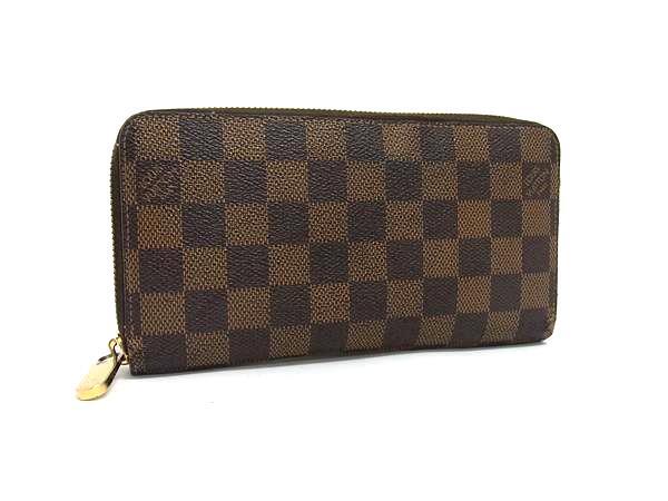 1円 LOUIS VUITTON ルイヴィトン N60015 ダミエ ジッピーウォレット ラウンドファスナー 長財布 ウォレット ブラウン系 FN7867拍卖