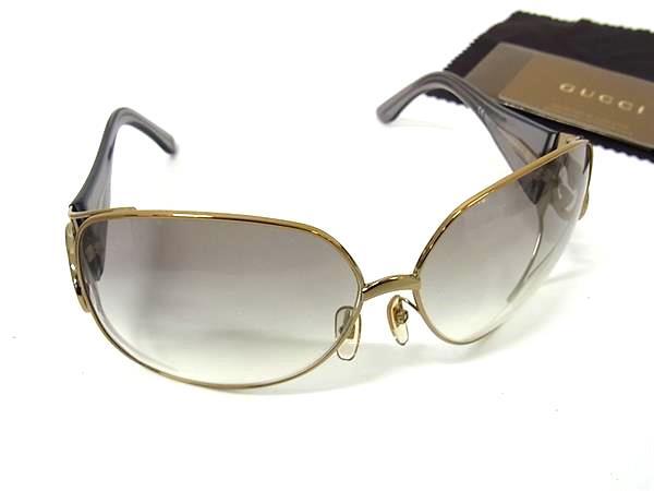 1円 ■美品■ GUCCI グッチ GG 2794/S OUZ29 65□13 115 インターロッキングG サングラス メガネ 眼鏡 ゴールド系 BQ2659拍卖