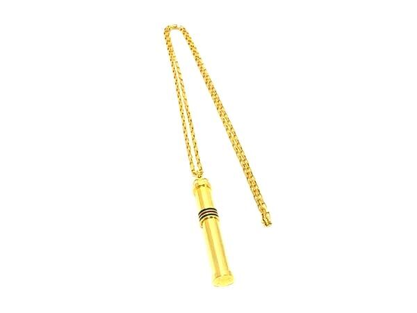 1円 ■美品■ GUCCI グッチシェリーライン アトマイザー パフュームケース ネックレス ペンダント アクセサリー ゴールド系 FS6881拍卖